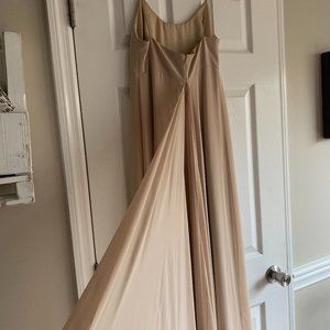 Vera Wang Chiffon Spaghetti Strap Bridesmaid Dress